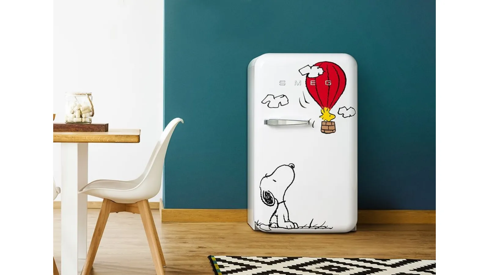 Frigorifero Snoopy di Smeg