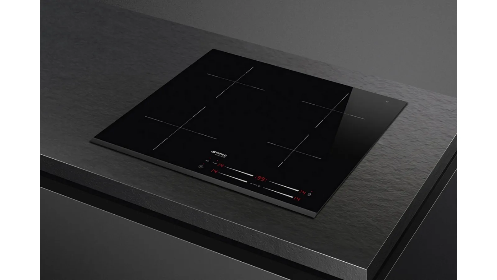 Piano Cottura SI7643B Induzione Universale di Smeg