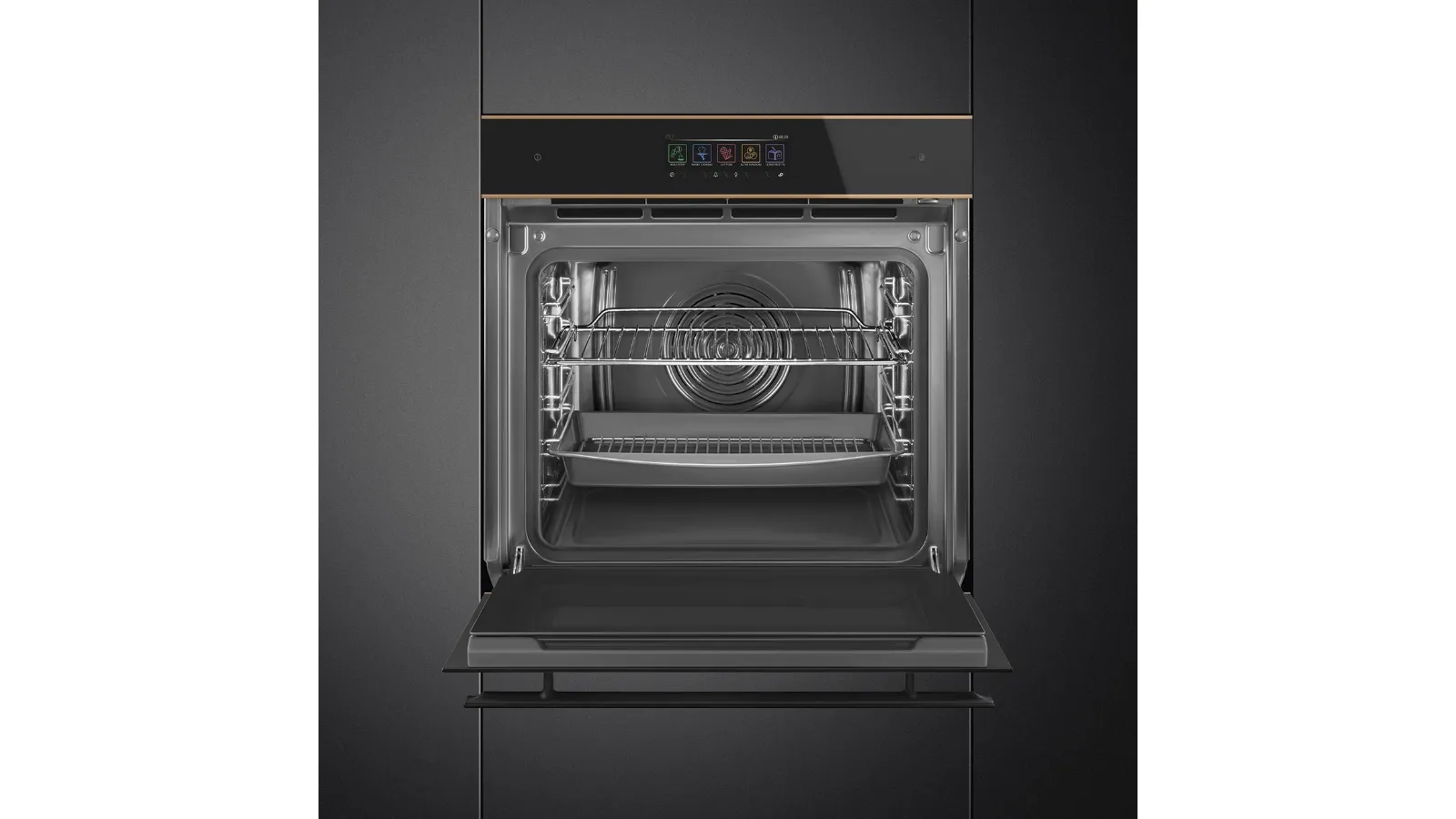 Forno SO6606S4PNR Galileo Steam100 Pro Vapore Combinato di Smeg