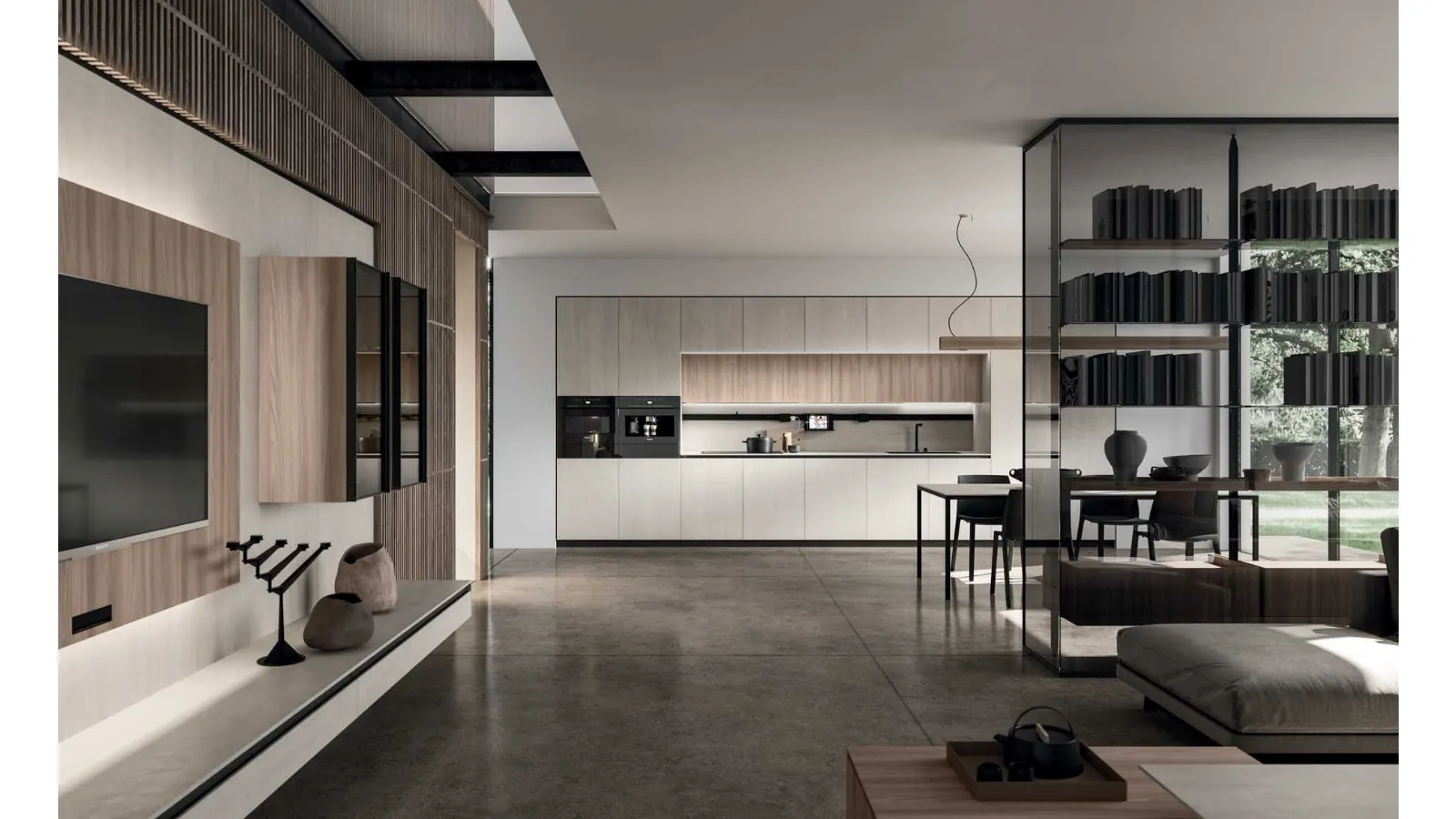 Cucina Design lineare Ak Project 06 di Arrital