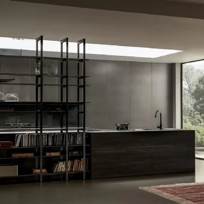 Cucina Design con isola Blade 02 di Modulnova