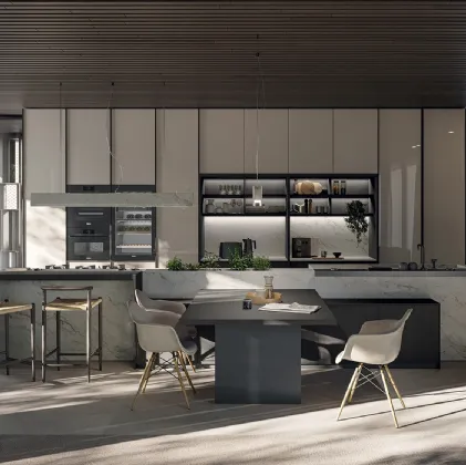 Cucina Design con isola Loggia In di Zampieri Cucine