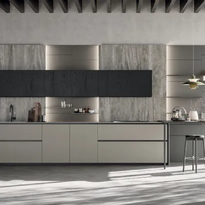 Cucina Design angolare Axis 01 di Zampieri Cucine